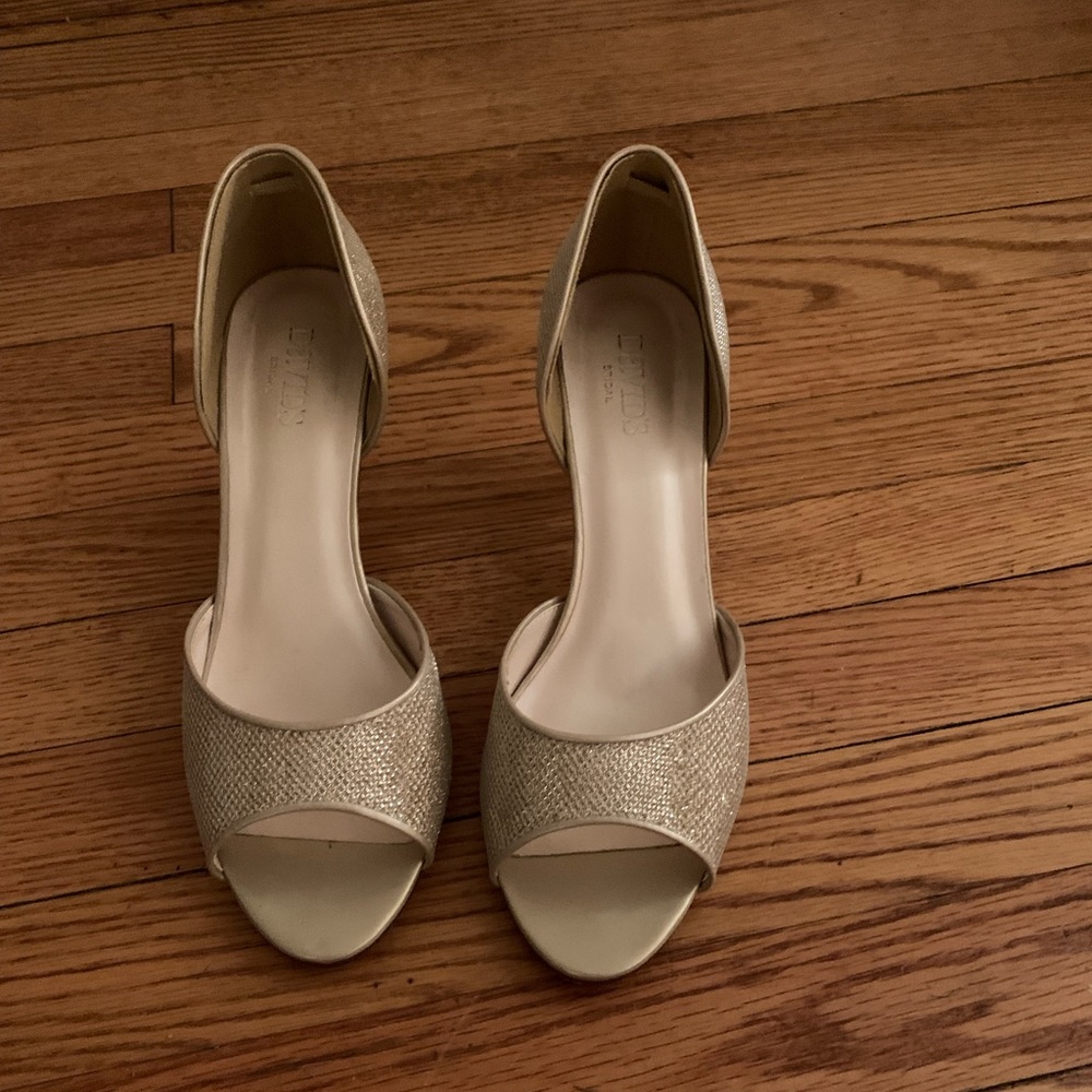 David’s bridal heels!